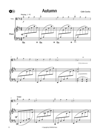 Easy Melodic Fragments - Viola - Colin Cowles - Partition - Alto